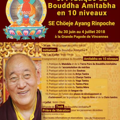 Enseignements et la pratique du Bouddha Amitabha en dix niveaux