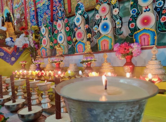 Cent mille offrandes de Ganachakra à Guru Rinpoche