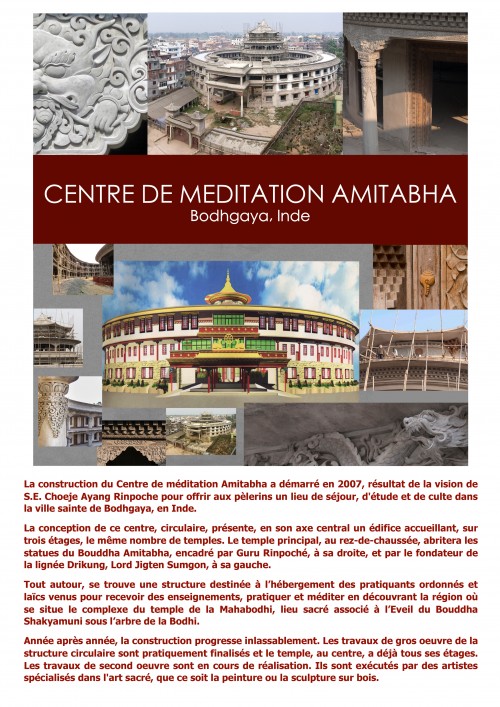 Centre de Méditation Amitabha. Bodhgaya, Inde